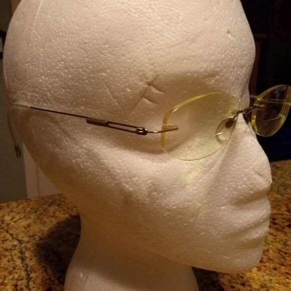 Silhouette Titan Thin Wire Titanium Silver Rimless Glasses Frames Austria - Picture 3 of 7